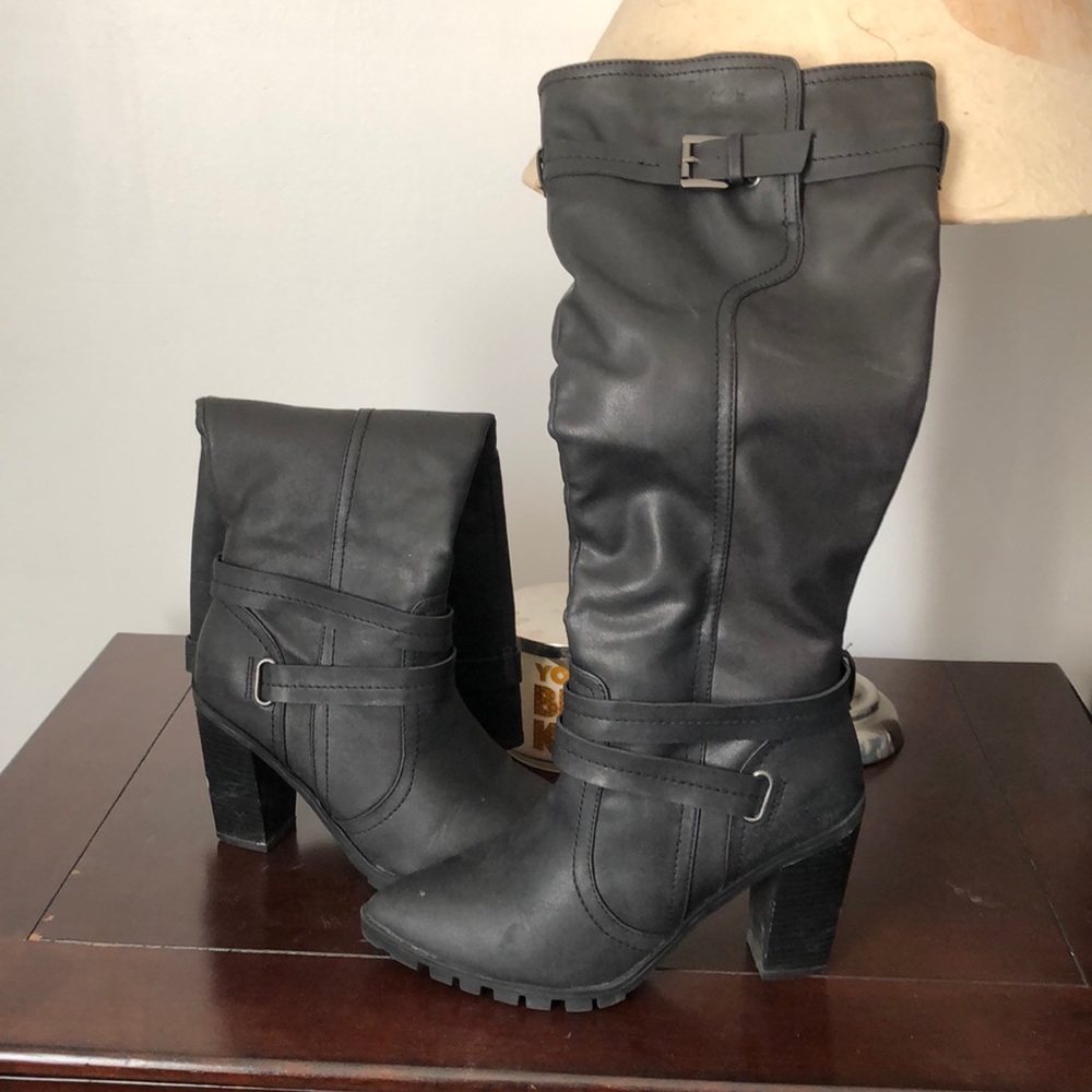 Knee high boots